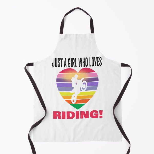 Item preview, Just a girl who loves riding dirt bikes. designed and sold by TJHstudio.