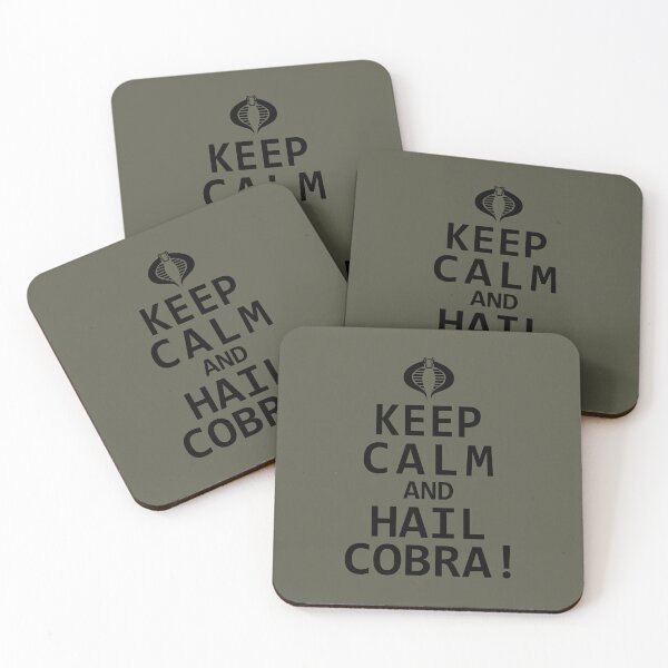 Item preview, Keep Calm and Hail Cobra designed and sold by AJ  Liber.