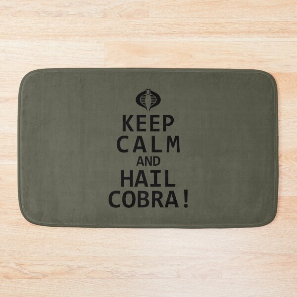 Item preview, Keep Calm and Hail Cobra designed and sold by AJ  Liber.