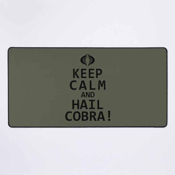 Item preview, Keep Calm and Hail Cobra designed and sold by AJ  Liber.