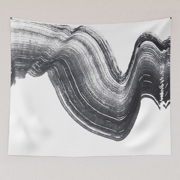 Item preview, ink explorations (243) - abstract black india ink painting designed and sold by expl-rations.