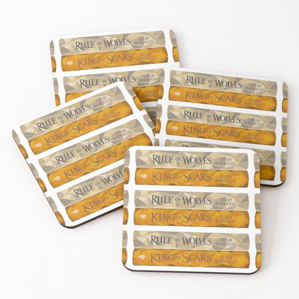 Item preview, King of Scars by Leigh Bardugo Book Spines designed and sold by WondrousDoodles.