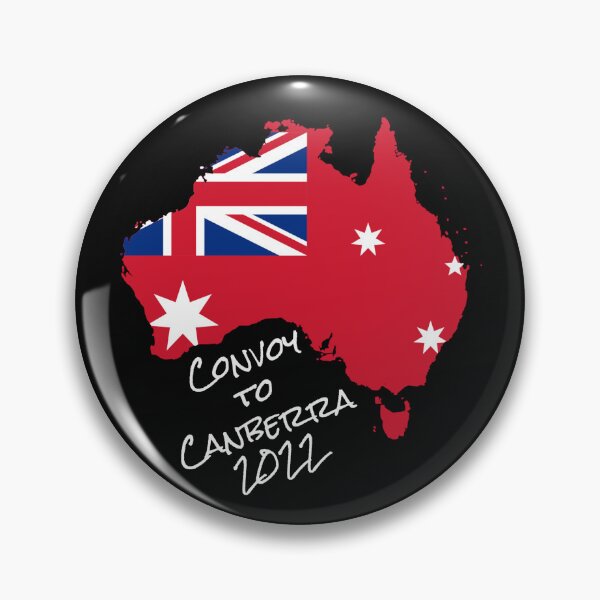 Item preview, Convoy To Canberra 2022 (white text) designed and sold by Kimmy  D.