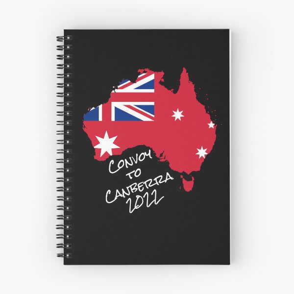 Item preview, Convoy To Canberra 2022 (white text) designed and sold by Kimmy  D.