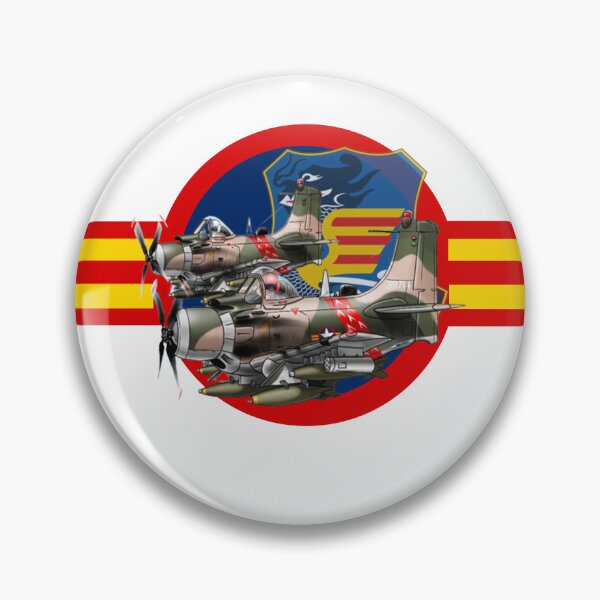 Item preview, VNAF A-1H whith rondel of south vietnam war thunder Background T-Shirt designed and sold by Zaki  AL I⭐⭐⭐⭐⭐ (3,206).