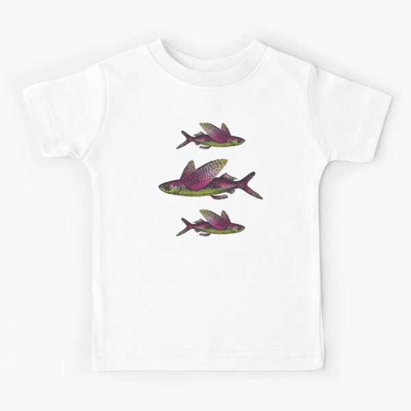 Patagonia Flying Fish Print Casual Short Sleeve T-Shirt Men T