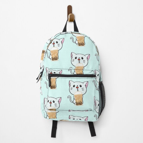 Cute kawaii cartoon cat canvas backpack SE10208 – SANRENSE