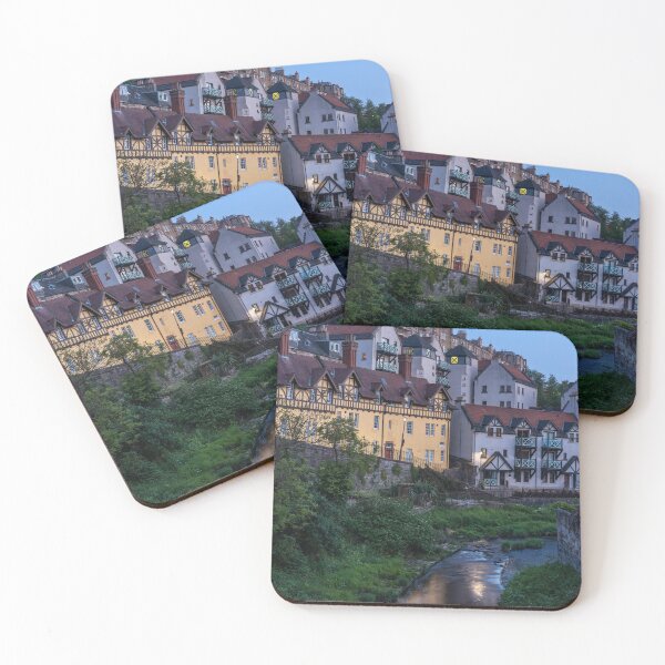Item preview, Dean Village evening view in Edinburgh Scotland designed and sold by WorldScenery.