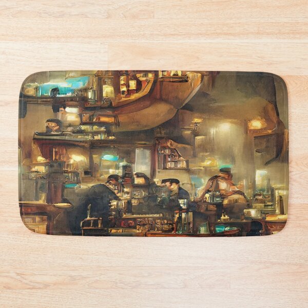 Item preview, Steampunk art - Abstract Steampunk Bar - steampunk aesthetic- Steampunk designed and sold by CattlettArt.