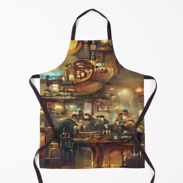 Item preview, Steampunk art - Abstract Steampunk Bar - steampunk aesthetic- Steampunk designed and sold by CattlettArt.