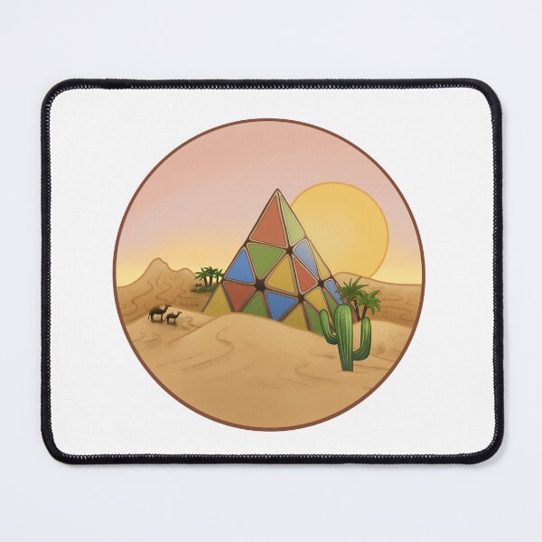 Item preview, Pyraminx Pyramid Circle (colored) designed and sold by Anonymous Badger.