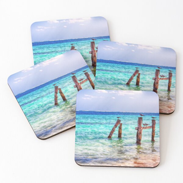Item preview, Caribbean seascape in Puerto Morelos, Mexico designed and sold by Travelways.