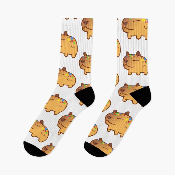Item preview, More Golden Candy Chocolate Chip Cookie Capybara designed and sold by MiscibilityArt.