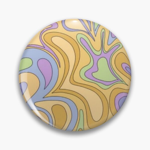 Item preview, Liquid Swirl Contemporary abstract in Pastel Colors 70s retro aesthetic  designed and sold by reannyn.