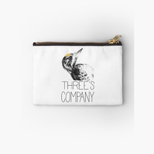 Item preview, Three-toed's Company (American Three-toed Woodpecker) designed and sold by LauraWolfArtist.