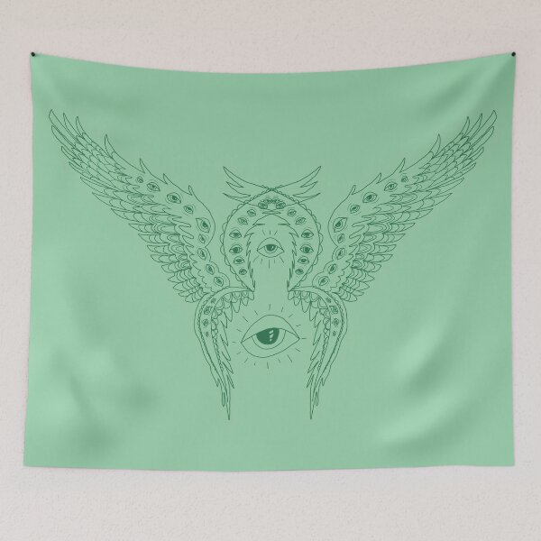 Item preview, Biblical Angel in Green designed and sold by Ms. Aitch.