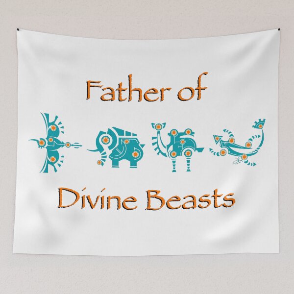 Item preview, Father of Divine Beasts designed and sold by lkthayerart.
