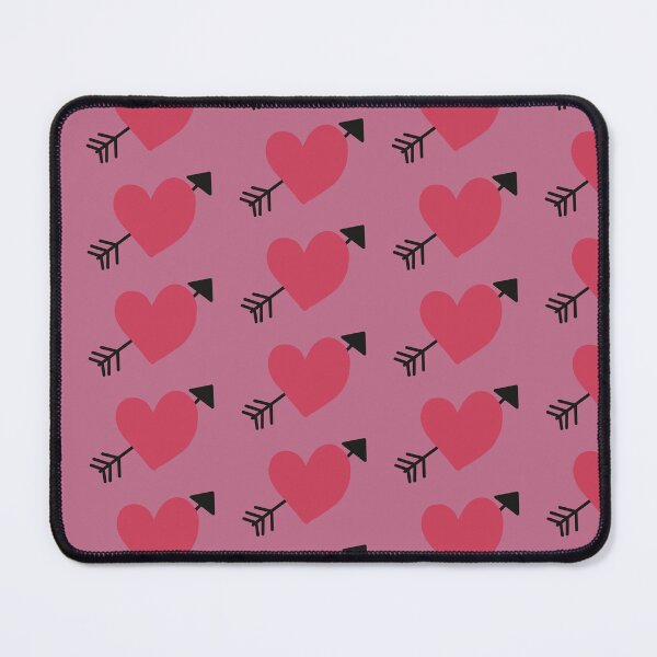Item preview, Arrow through heart rose pink background designed and sold by kholdaway21.