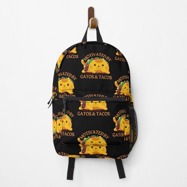 Item preview, Motivated by Gatos & Tacos, Funny Cinco De Mayo Design for for taco lovers who also love cats! designed and sold by Auntieck.
