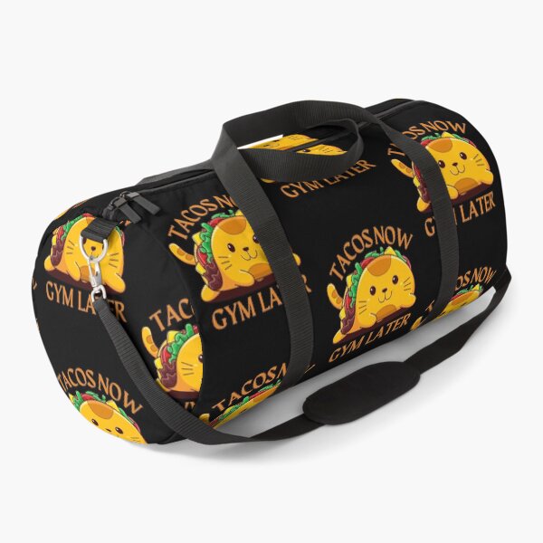 Item preview, Tacos Now Gym Later, Funny Cinco De Mayo Design for for taco lovers who also love cats! designed and sold by Auntieck.