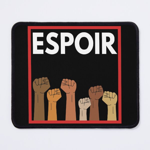 Item preview, Espoir Unite For Hope Against Racism Power Fists designed and sold by StudioTina.