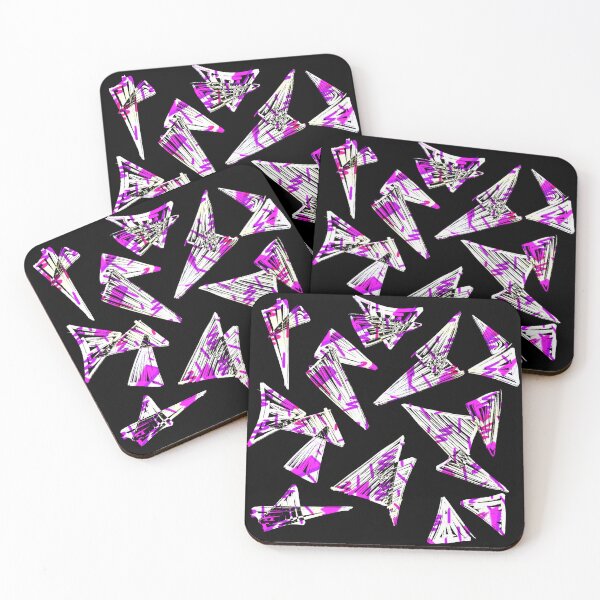 Item preview, Pink Abstract Triangles  designed and sold by kingroy.