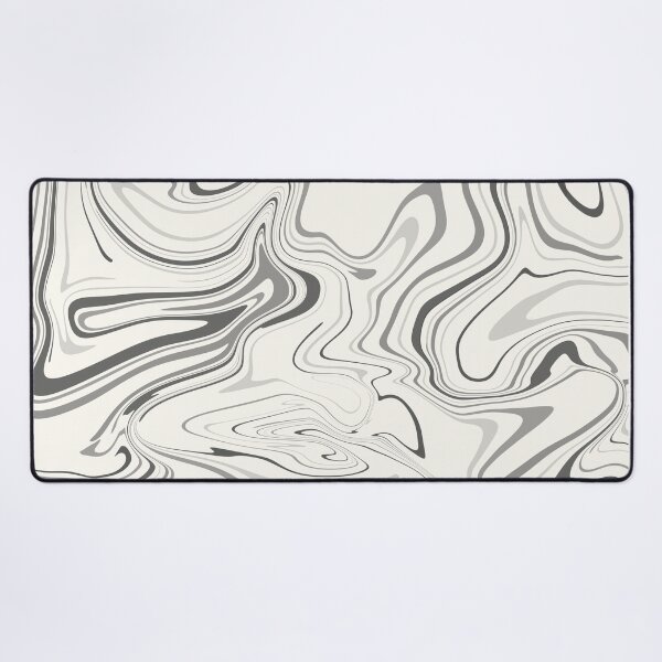 Item preview, Black gray cream modern marble liquid pattern designed and sold by MarzStudio.