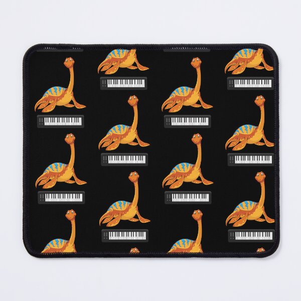 Item preview, Dinosaur Playing Piano ,Funny Good Dinosaur Piano Lovers Cute Orange Design designed and sold by pedrored369.