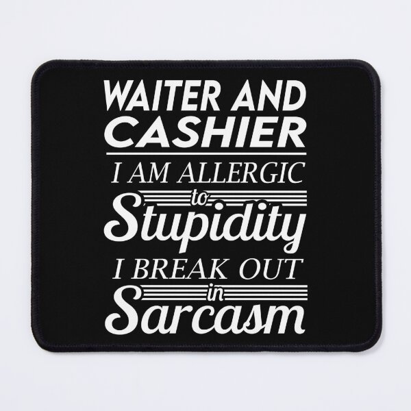 Item preview, Waiter And Cashier T Shirt - Sarcasm Job Gift Item Tee designed and sold by alexandraf49.