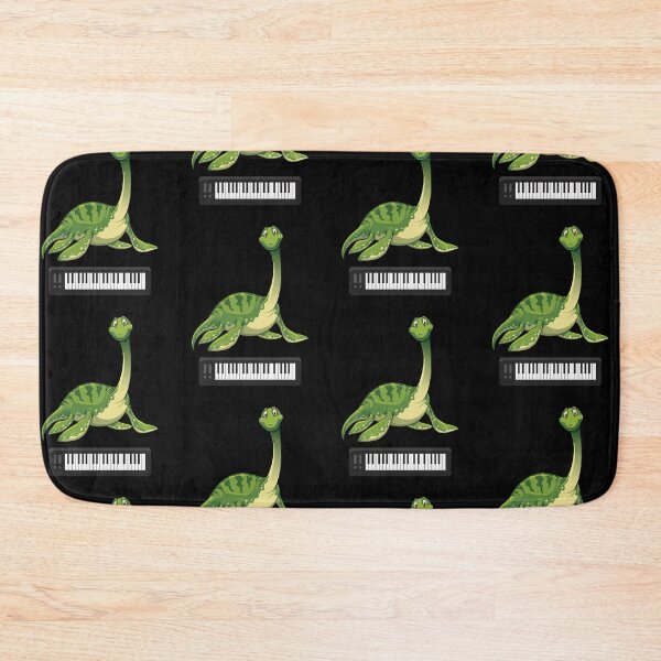 Item preview, Dinosaur Playing Piano ,Funny Good Dinosaur Piano Lovers Cute Green Design designed and sold by pedrored369.
