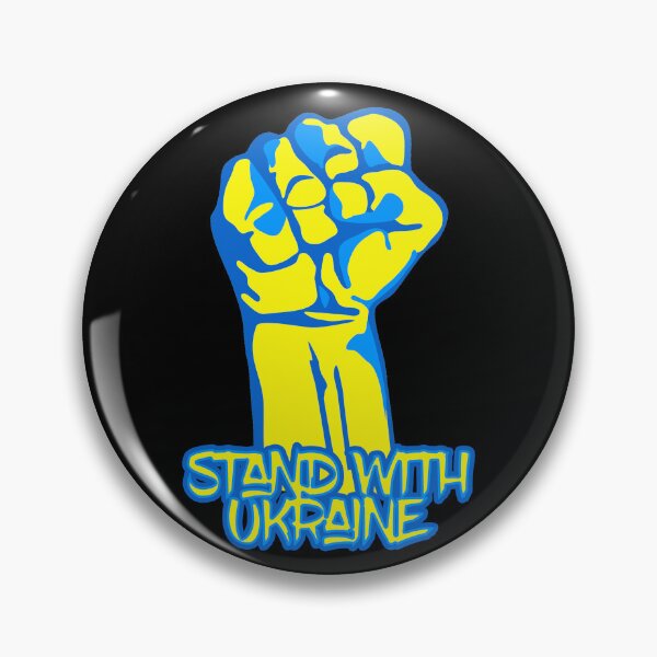 Item preview, Stand with Ukraine - Power fist designed and sold by Thelittlelord.