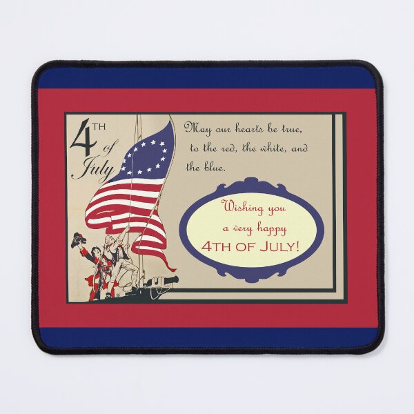 Item preview, 4th of July Hoisting of the Flag America designed and sold by ShoaffBallanger.