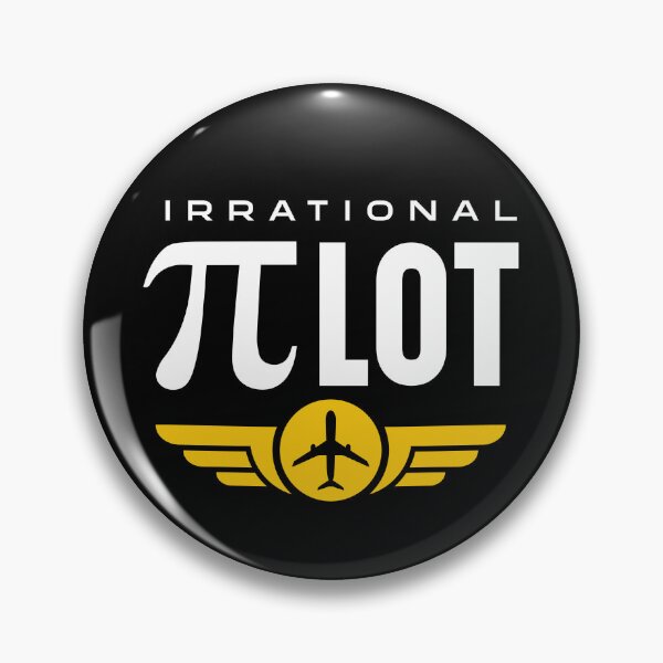 Item preview, Irrational Pilot Pi Day designed and sold by Uppercase Tees.