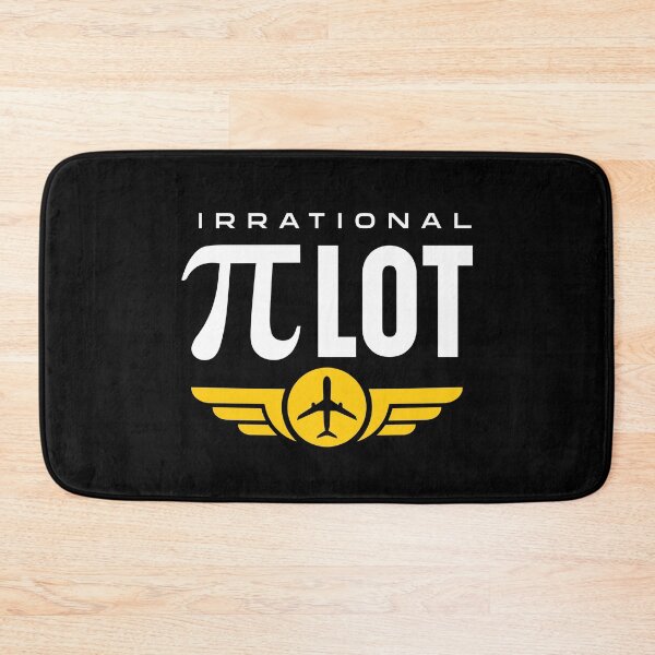 Item preview, Irrational Pilot Pi Day designed and sold by Uppercase Tees.