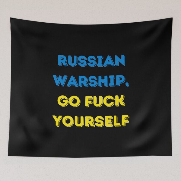 Item preview, Russian Warship go fuck yourself designed and sold by NiceSign.