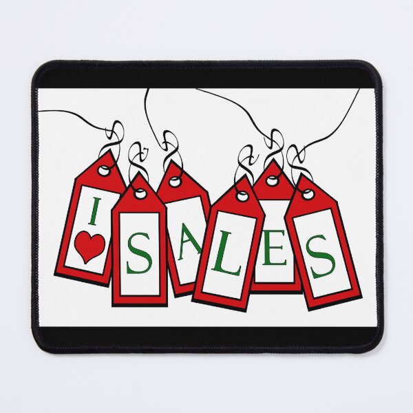 Item preview, I Heart Sales Sale Tags Boxing Day designed and sold by ShoaffBallanger.