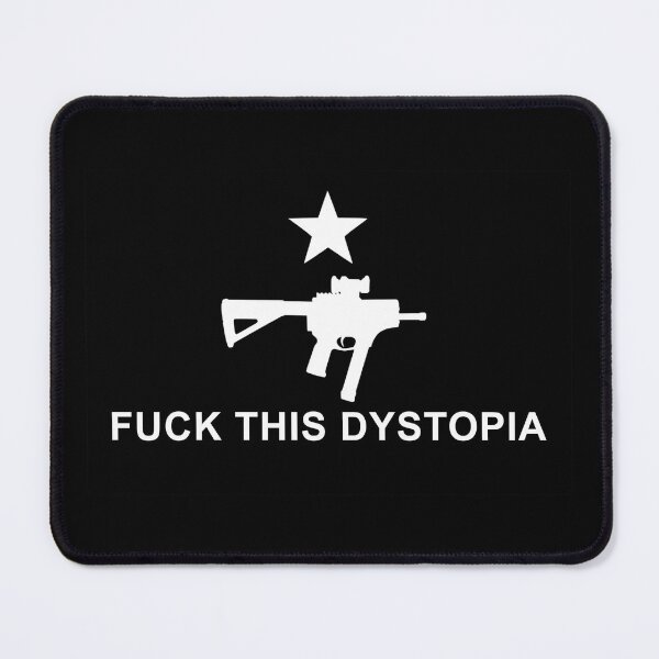 Item preview, "FUCK THIS DYSTOPIA" FGC9-MKII (Black) designed and sold by Liberancaps.