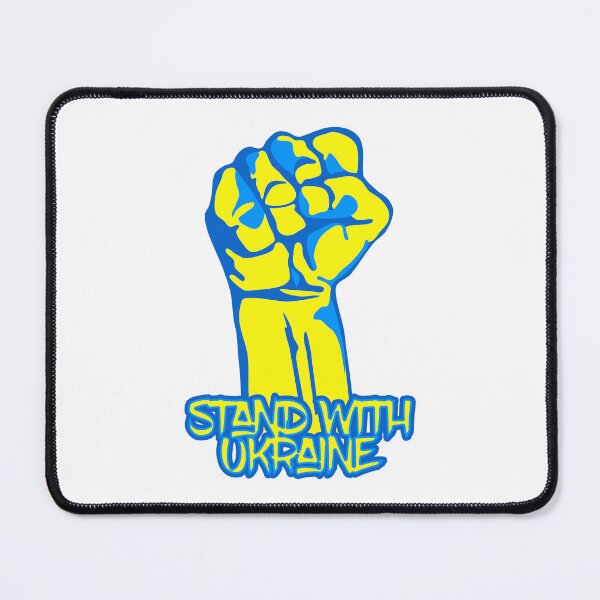 Item preview, Stand with Ukraine - Power fist 2.0 designed and sold by Thelittlelord.