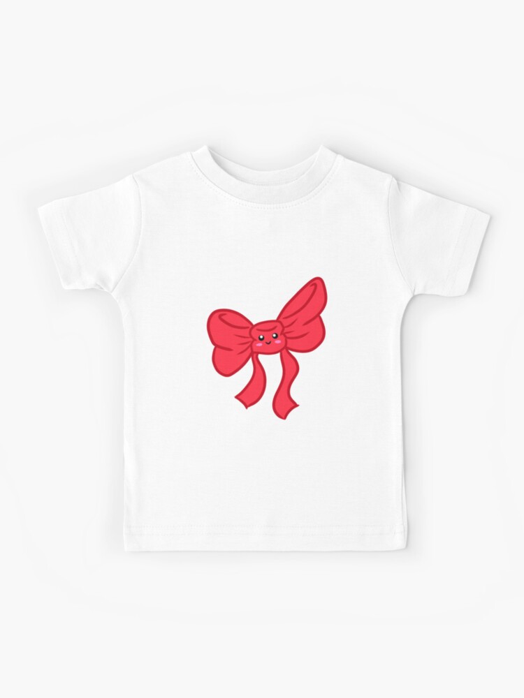 Cute Ribbon Kids T-Shirt for Sale by ShadowcatKirara