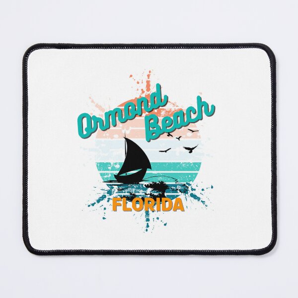 Item preview, Ormond Beach Florida Retro Exploding Sunset designed and sold by adriana-holmes.