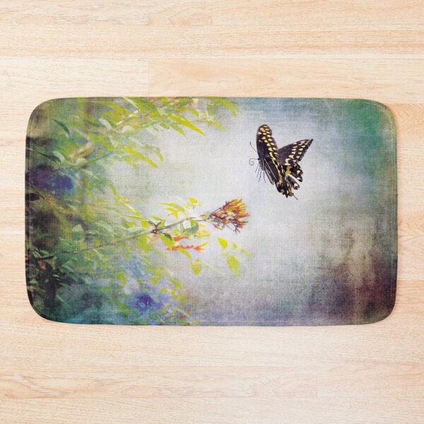Item preview, Black Swallowtail Butterfly Hovers over a Meadow designed and sold by KbytesOfJax Outdoor and Nature.