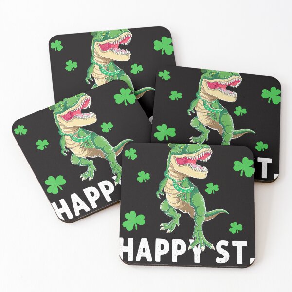 Item preview, Happy St Pat T-Rex Saint Patricks Day Dinosaur Boys Kids designed and sold by DanielDutkosky.