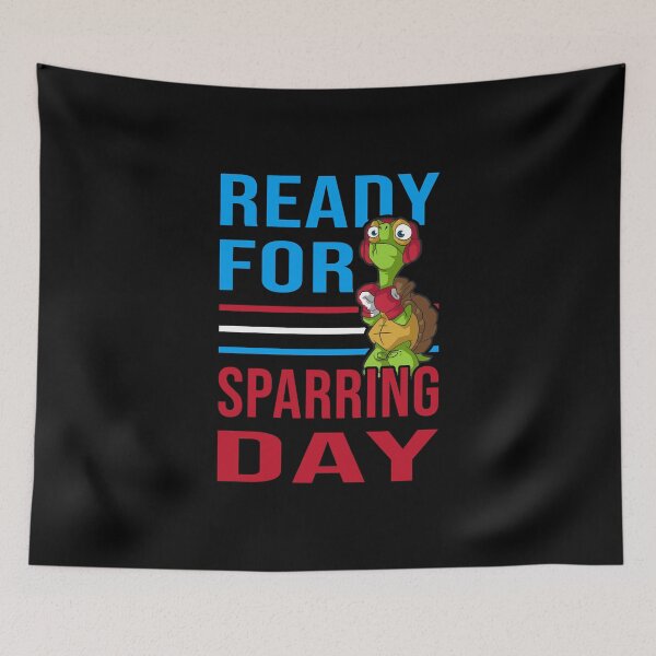 Item preview, SPARRING Training Muay Thai Boxing Sport designed and sold by Printed-Memes.