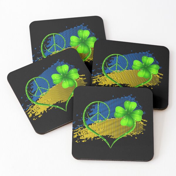Item preview, St. Patrick's Day Peace Ukraine designed and sold by ForscarlettPub.