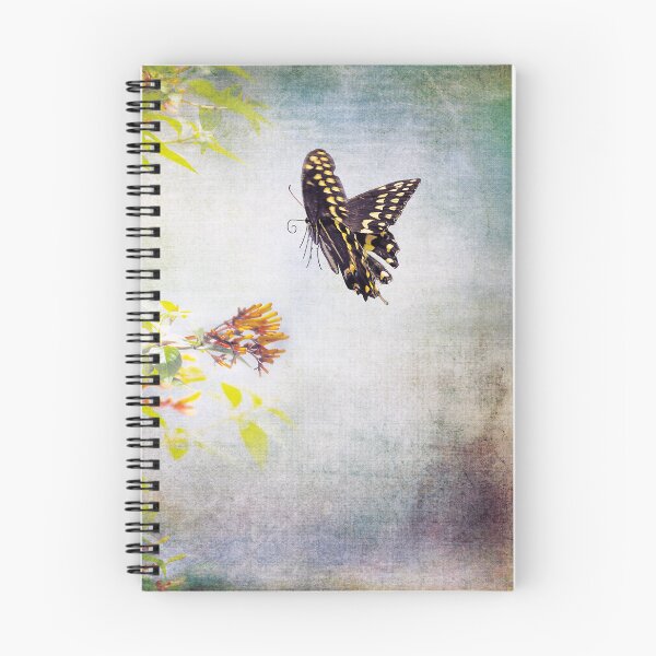 Item preview, Black Swallowtail Butterfly Hovers over a Meadow designed and sold by KbytesOfJax Outdoor and Nature.