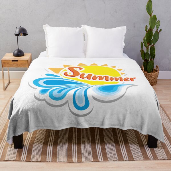Item preview, Summer symbol illustration of a tropical landscape designed and sold by LucianoCosmo.