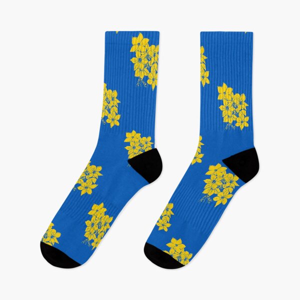 Aperçu de l'œuvre Fleur bleu jaune pour la paix - créée et vendue par AnkasArtz.