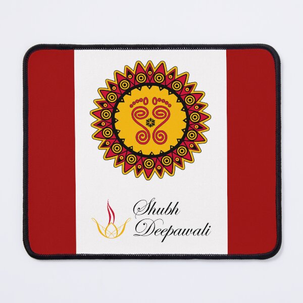 Item preview, Shubh Deepawali Diwali Lakshmi's Footprints designed and sold by ShoaffBallanger.