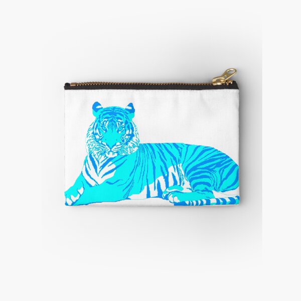 Item preview, Turquoise Irritated Tiger designed and sold by geekymindus.