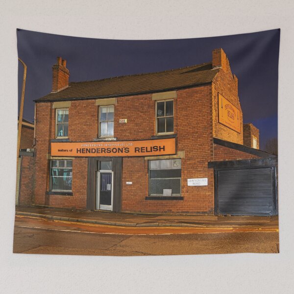 Item preview, Henderson's Relish Old Building designed and sold by galpinimages.